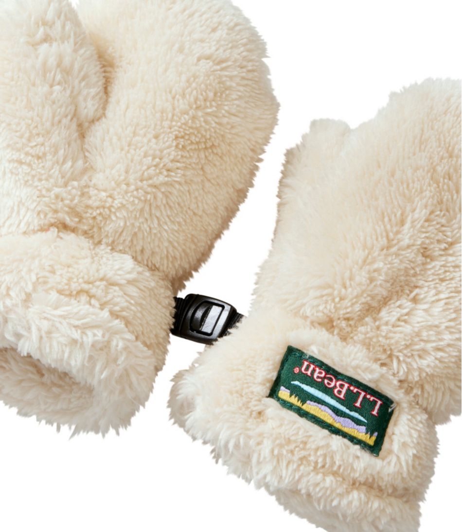 Toddlers' Hi-Pile Hat and Mitten Set | L.L.Bean sale