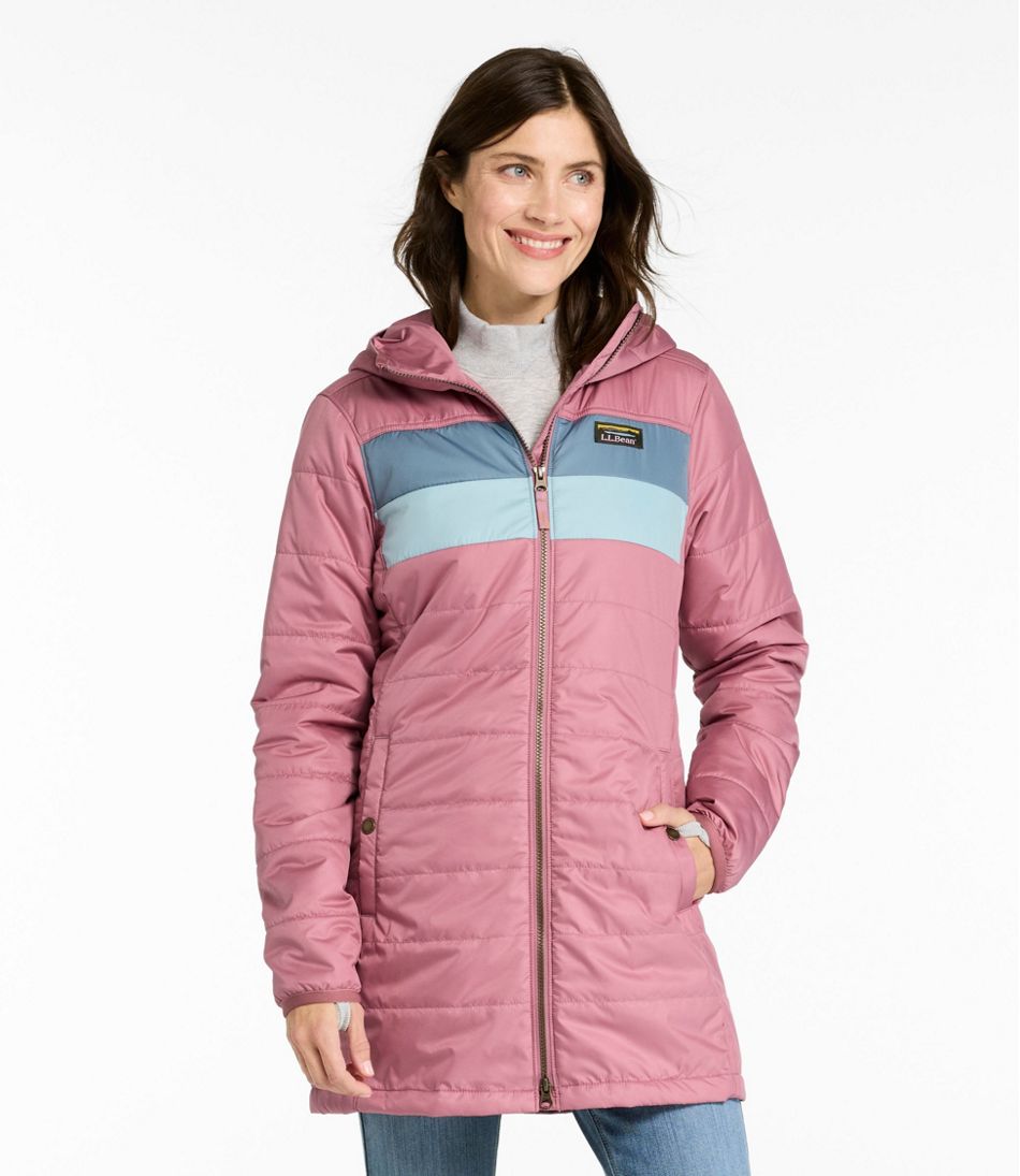 Women's Mountain Classic Puffer Coat, Colorblock | L.L.Bean for sale