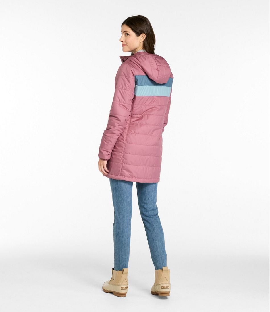 Women's Mountain Classic Puffer Coat, Colorblock | L.L.Bean for sale