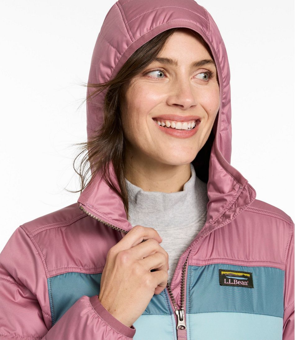 Women's Mountain Classic Puffer Coat, Colorblock | L.L.Bean for sale