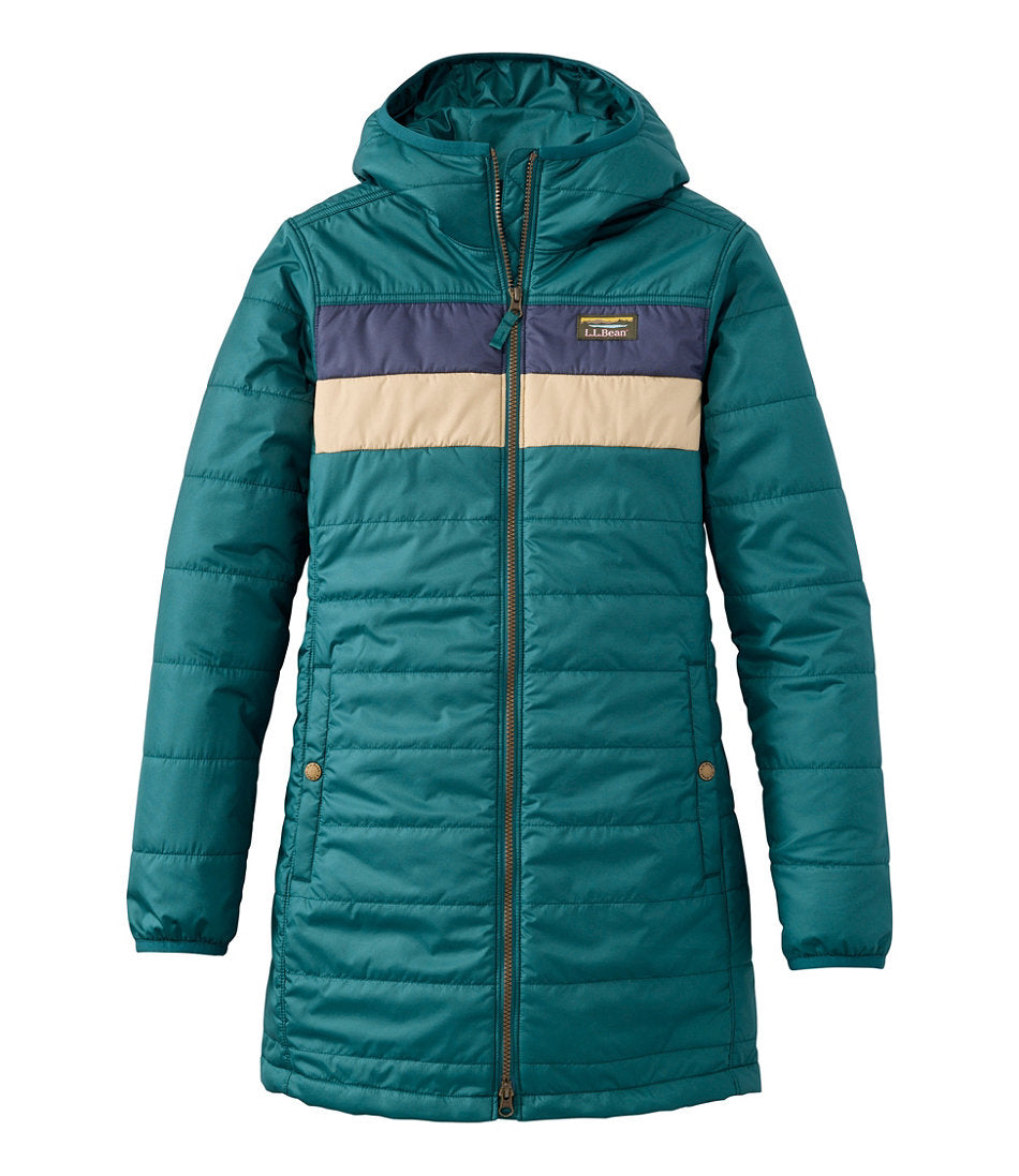 Women's Mountain Classic Puffer Coat, Colorblock | L.L.Bean for sale